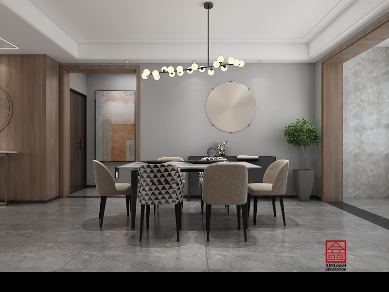 榮盛華府178現代風格效果圖