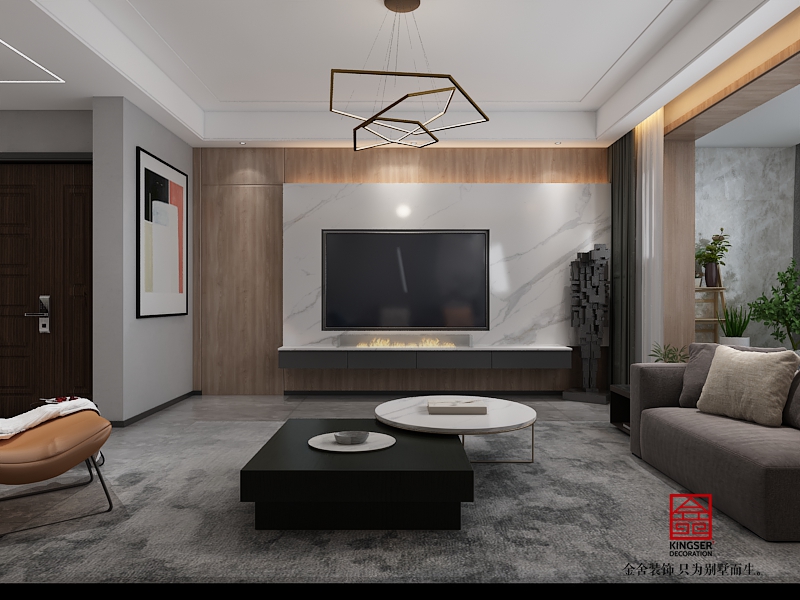 榮盛華府178現代風格效果圖