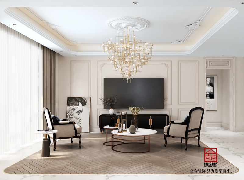 榮盛華府200現代輕奢風格效果圖