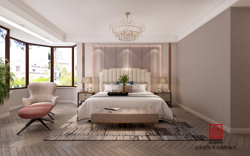 榮盛華府213極簡風格效果圖