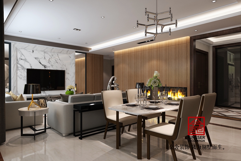 國賓壹號160平米現代風格設計效果圖