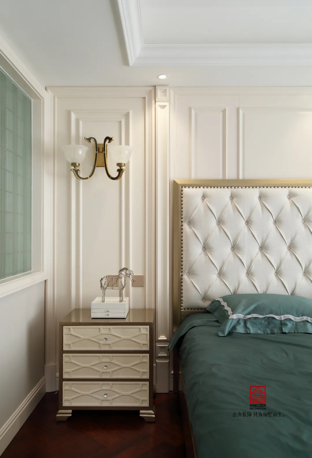 金舍裝飾御河上院220平歐式風(fēng)格實景作品