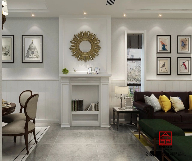 碧桂園180連拼現(xiàn)代簡歐風格效果圖