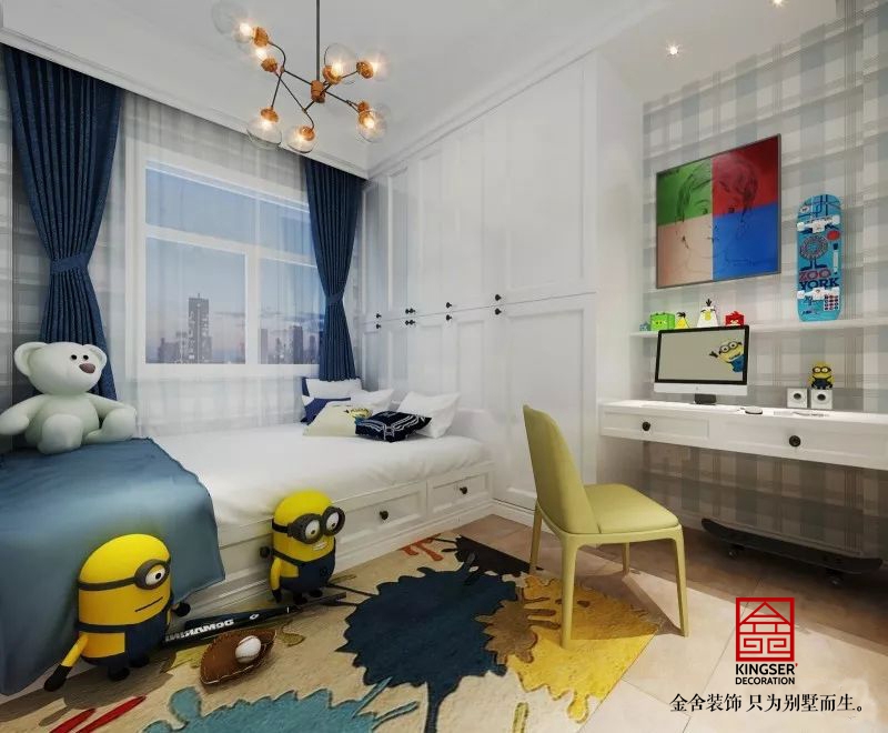 碧桂園180連拼現(xiàn)代簡歐風格效果圖