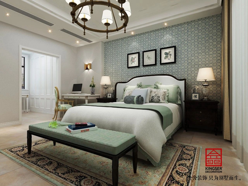 碧桂園180連拼現(xiàn)代簡歐風格效果圖