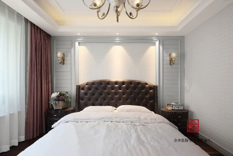 榮盛華府185㎡美式風格裝修實景圖案例