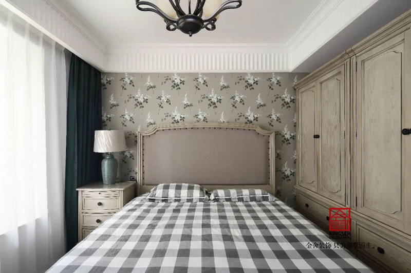 榮盛華府185㎡美式風格裝修實景圖案例