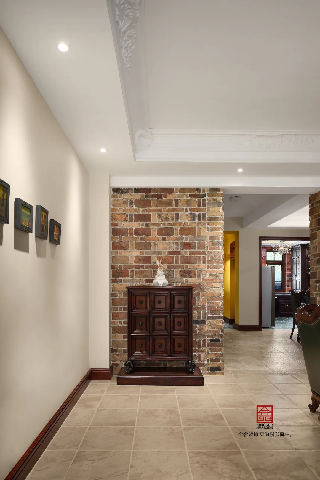 金舍裝飾上山間400平美式風格實景作品