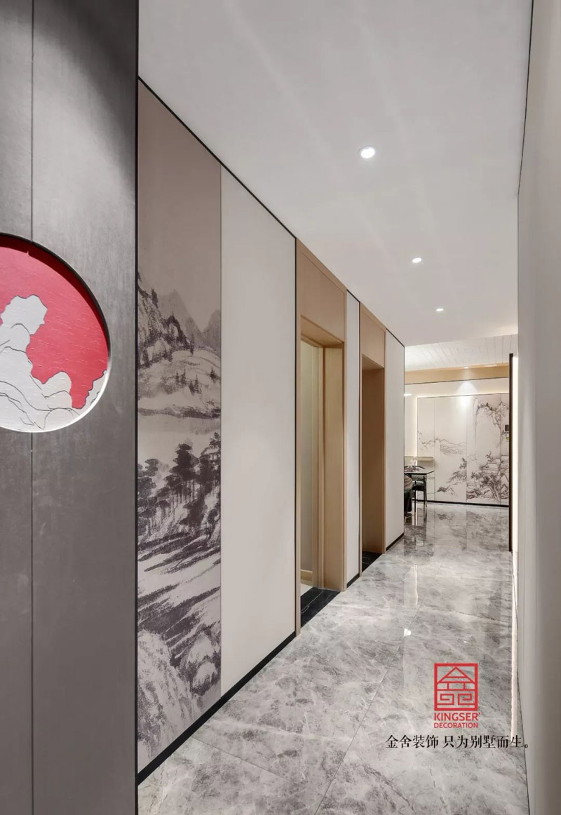 唐宮原著樣板間400平米中式風格裝修實景圖