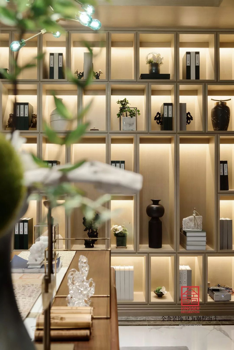 唐宮原著樣板間400平米中式風格裝修實景圖