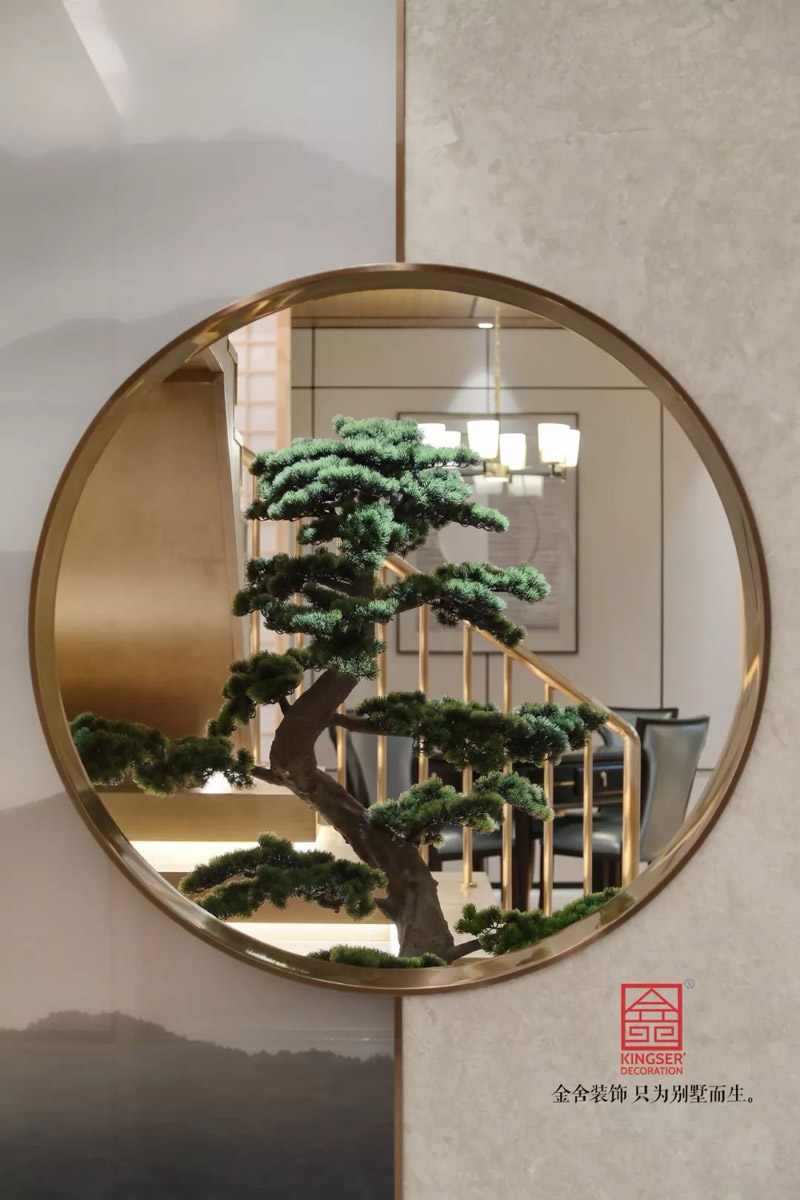 唐宮原著樣板間400平米中式風格裝修實景圖