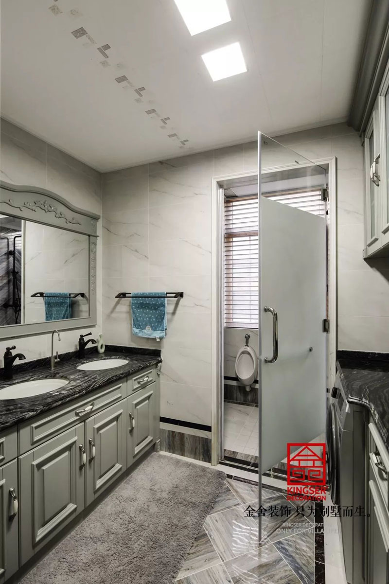 原河名墅600㎡新中式風(fēng)格裝修實(shí)景圖案例