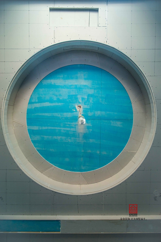  金舍東南智匯城191平瓦工在施工現場