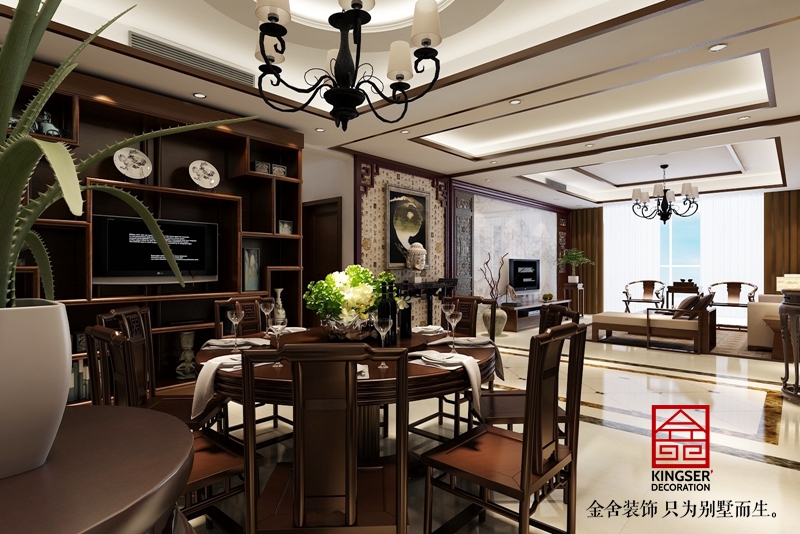 同祥城160中式風(fēng)格效果圖