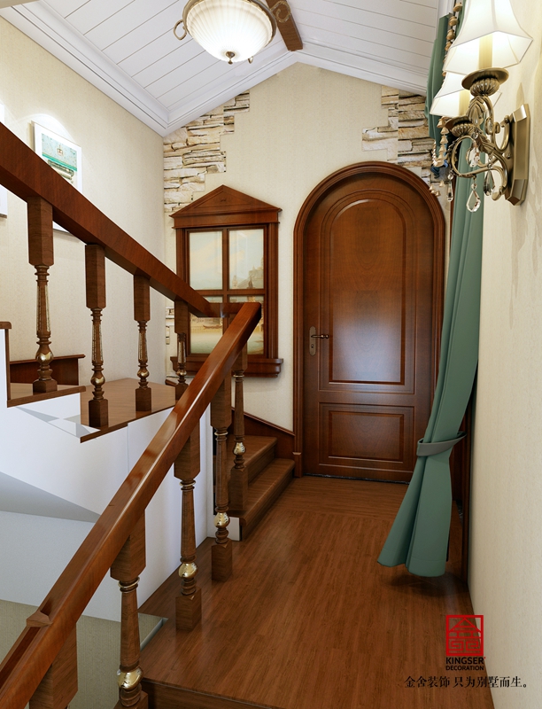 碧桂園212平美式風格效果圖