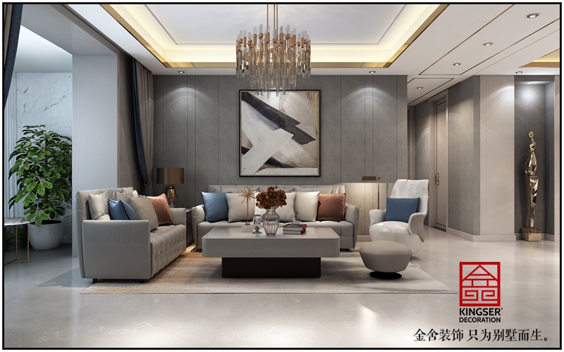 翰林甲第156現代輕奢效果圖