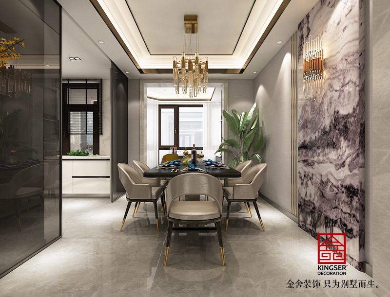 榮盛華府190現(xiàn)代輕奢效果圖