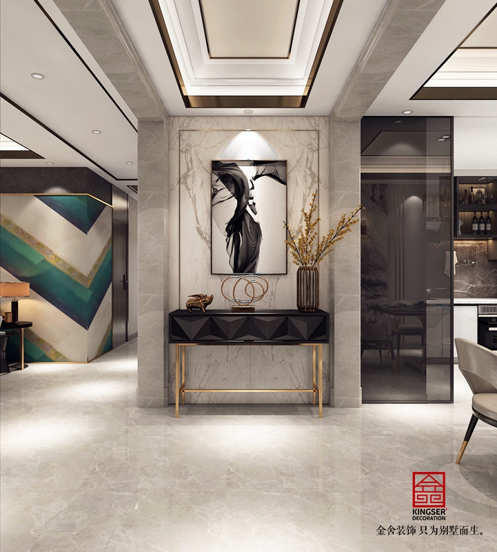 榮盛華府190現(xiàn)代輕奢效果圖