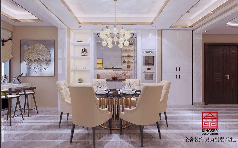 榮盛華府200輕奢風格效果圖