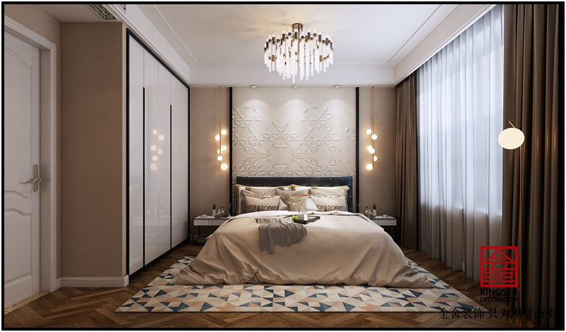 榮盛華府200輕奢風格效果圖