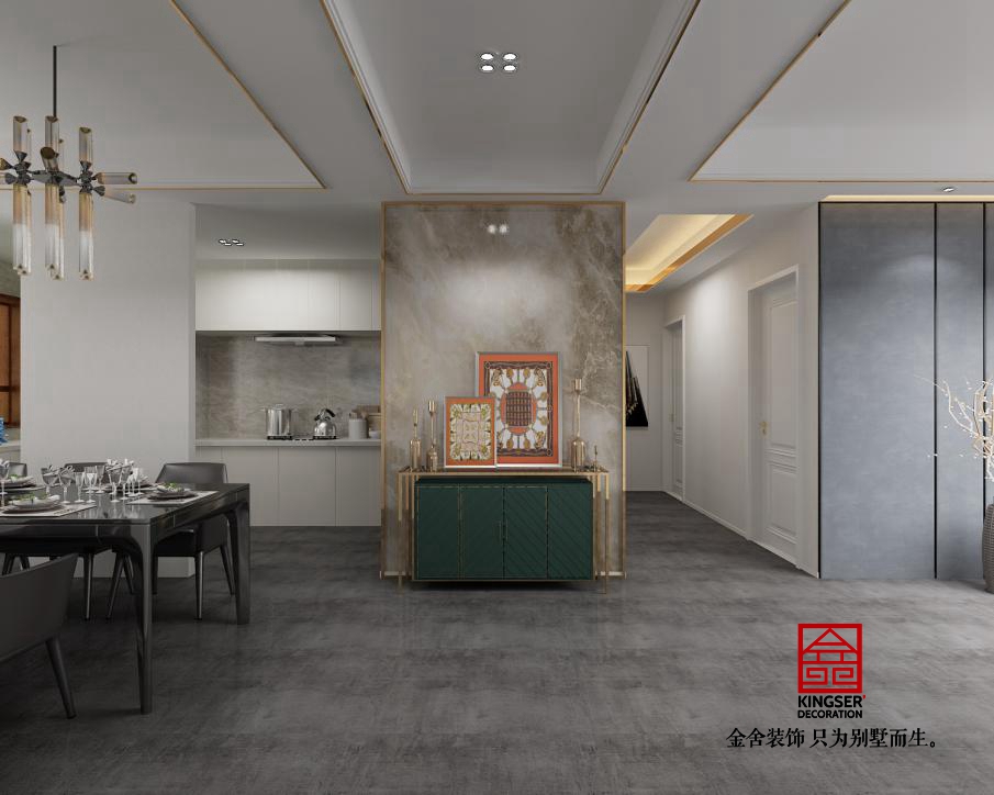 融創中心217平現代簡約風格案例