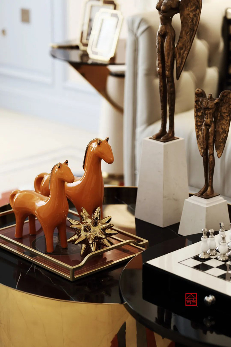 天海容天下樣板間137㎡美式風格實景圖