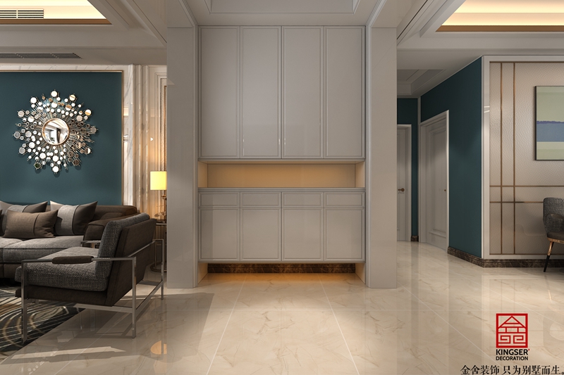 融創中心155平現代輕奢風格案例