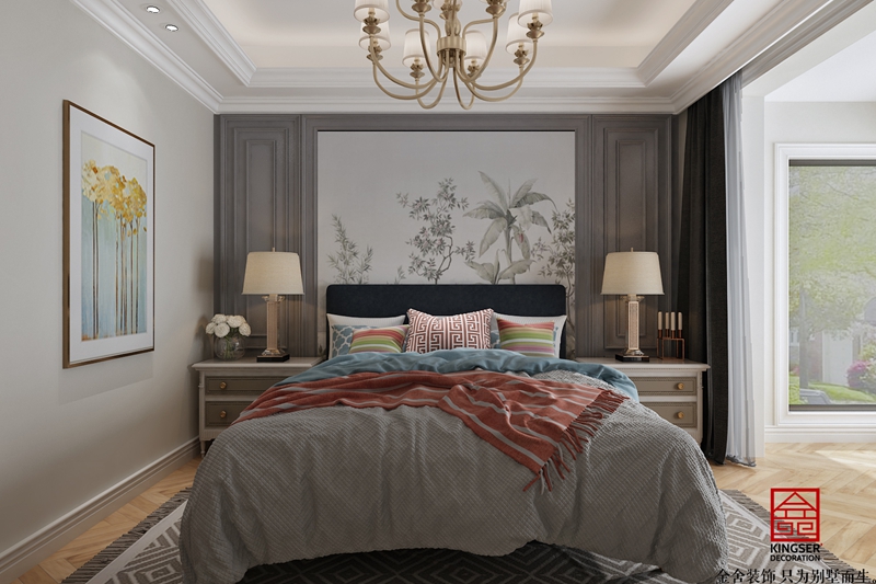 融創中心155平簡美式風格案例