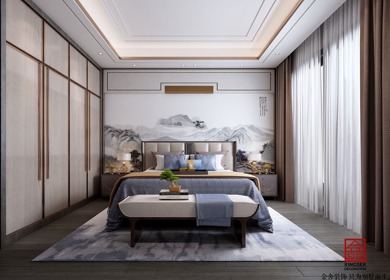 龍湖天宸原著200平新中式風格