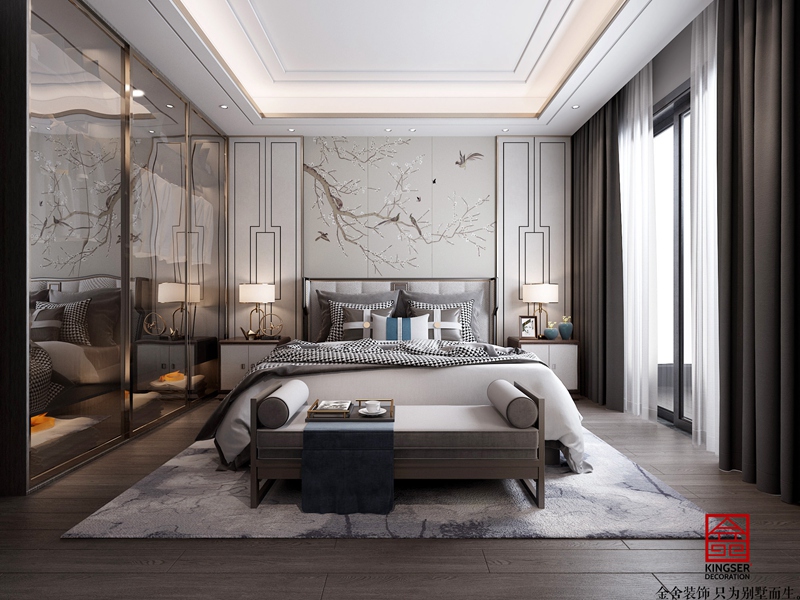 龍湖天宸原著200平新中式風格