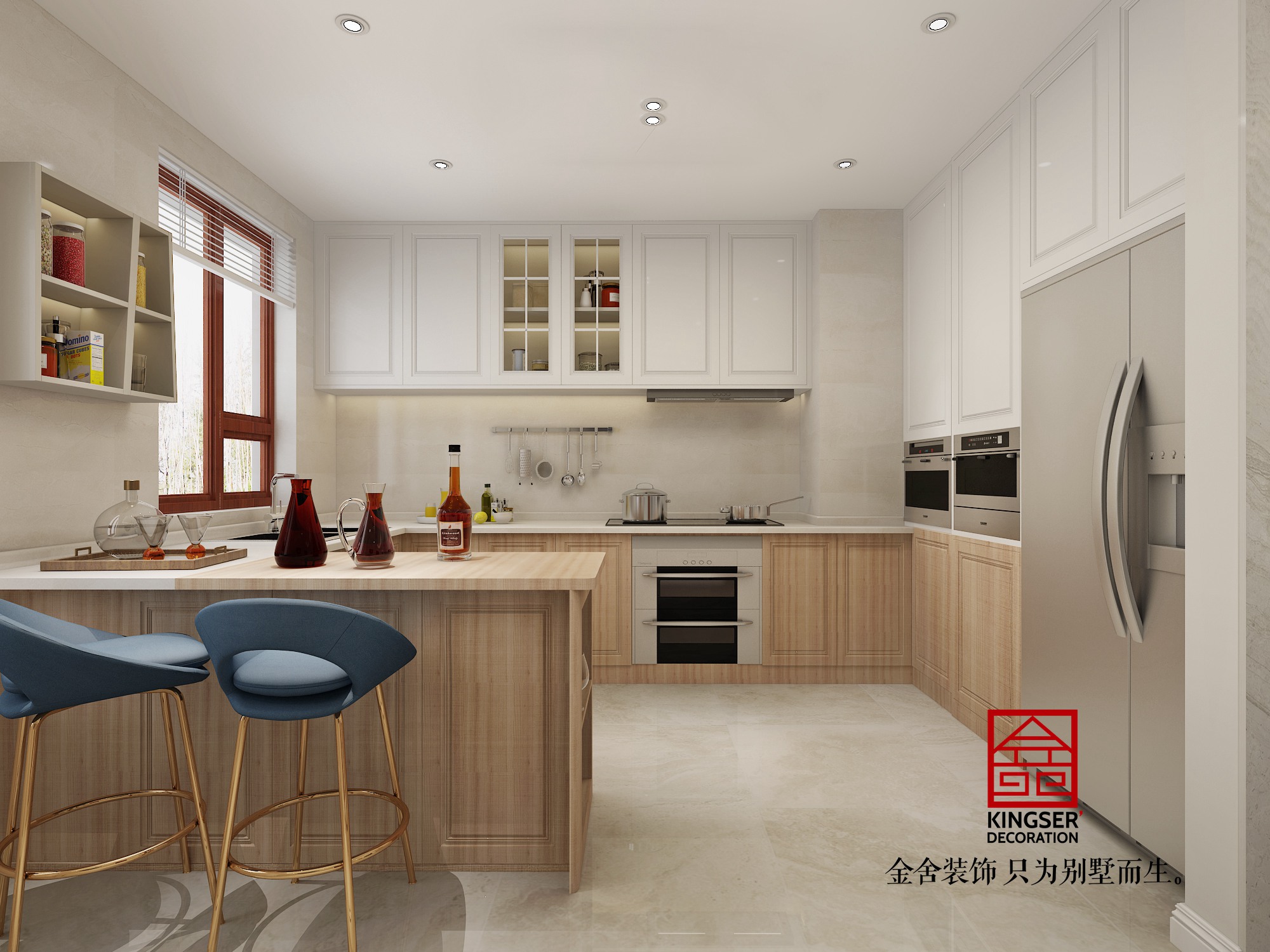 榮盛華府185現(xiàn)代風格設計效果圖