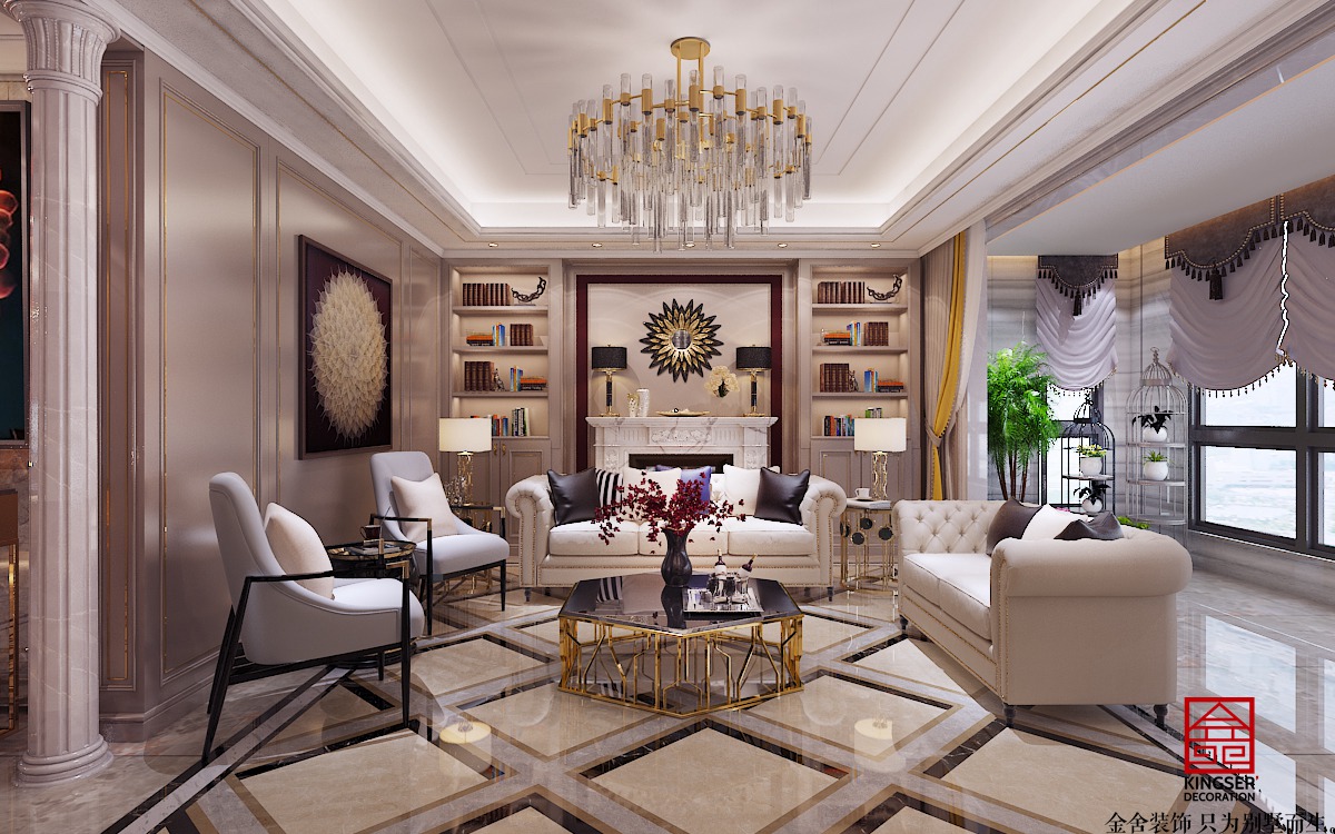 德賢公館212平輕奢風格案例