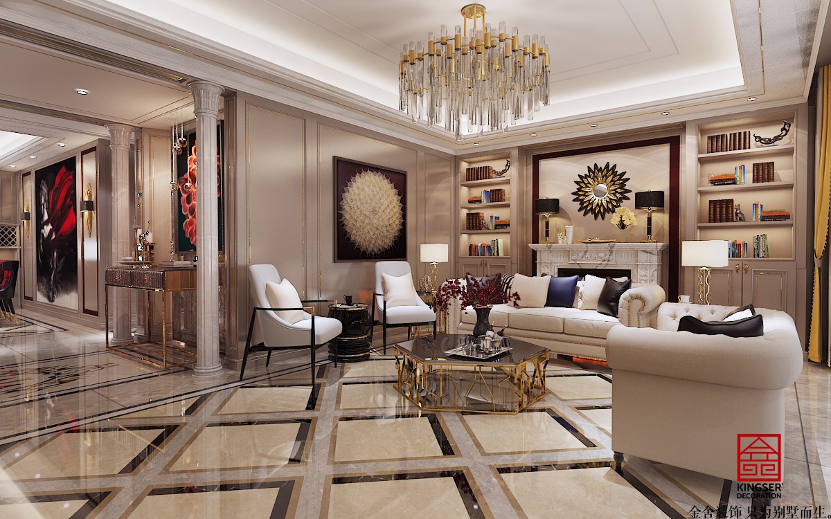 德賢公館212平輕奢風格案例