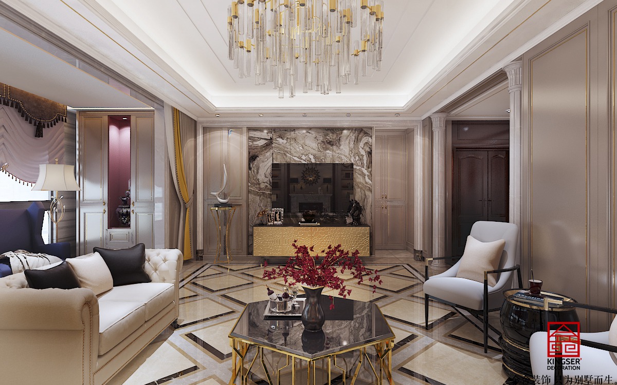 德賢公館212平輕奢風格案例