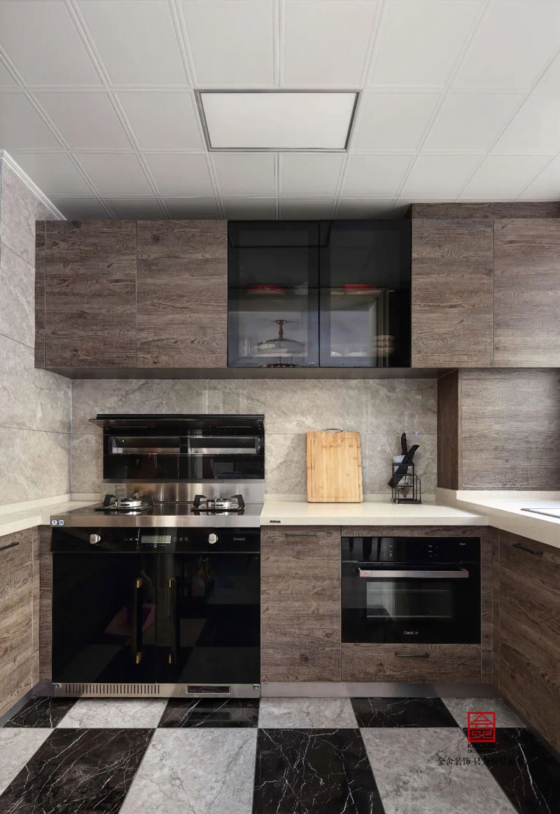 保利拉菲170㎡美式風格家裝實景圖