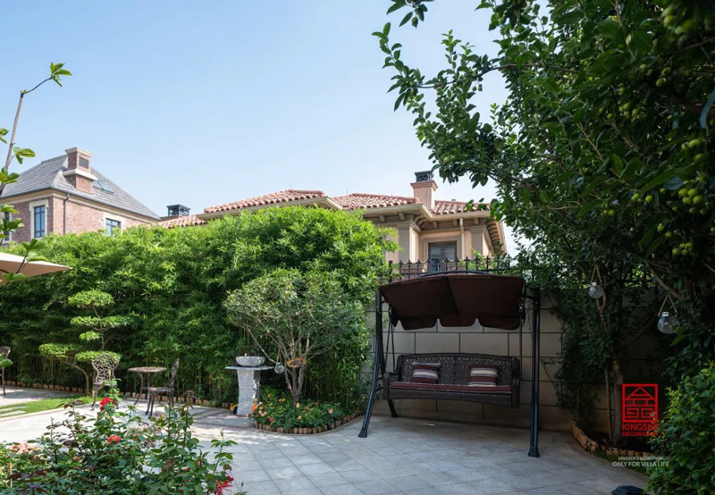 西山林語300㎡歐式風格別墅裝修實景圖