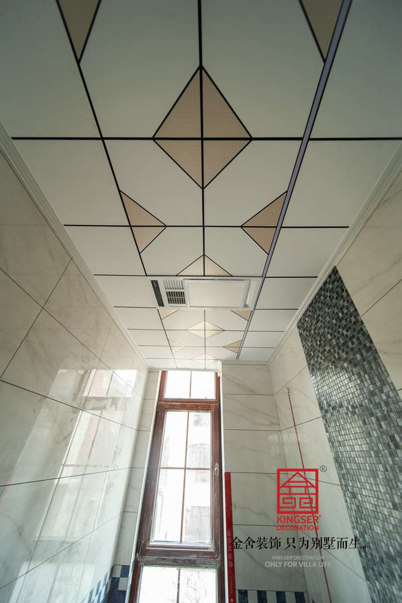 保利西山林語400平油工施工現場