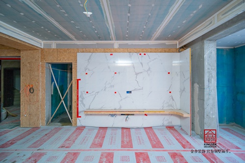 唐宮原著400平木工施工現場