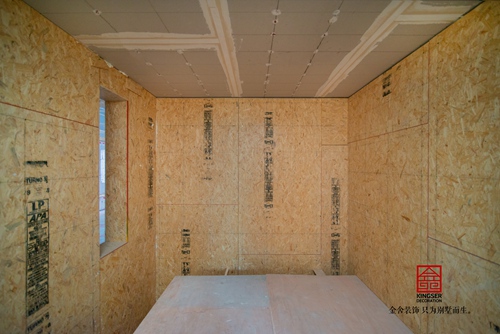 唐宮原著400平木工施工現場