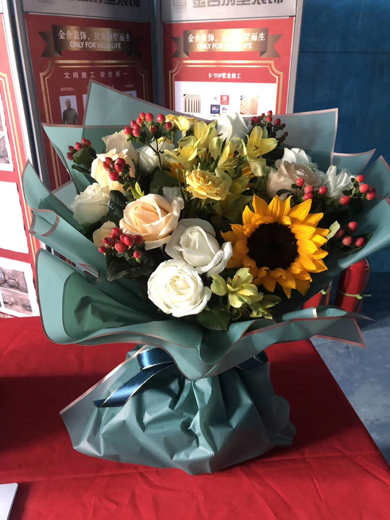 石家莊保利花園裝修施工現場