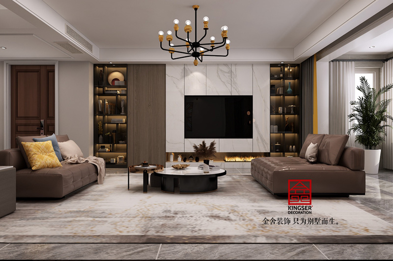 東南智匯城-現(xiàn)代風(fēng)格-客廳設(shè)計效果圖