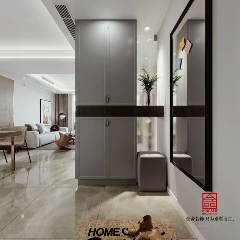 融創中心-輕奢風格-玄關裝修效果圖