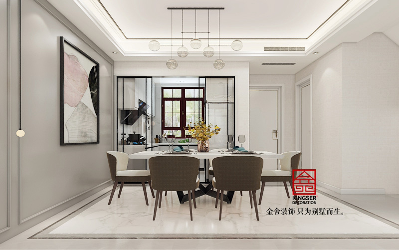 西山林語-極簡風格-別墅裝修效果圖