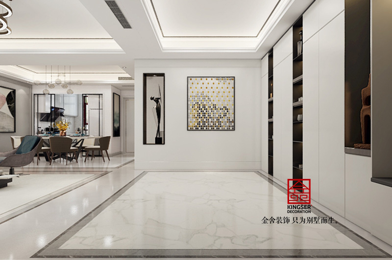 西山林語-極簡風格-別墅裝修效果圖