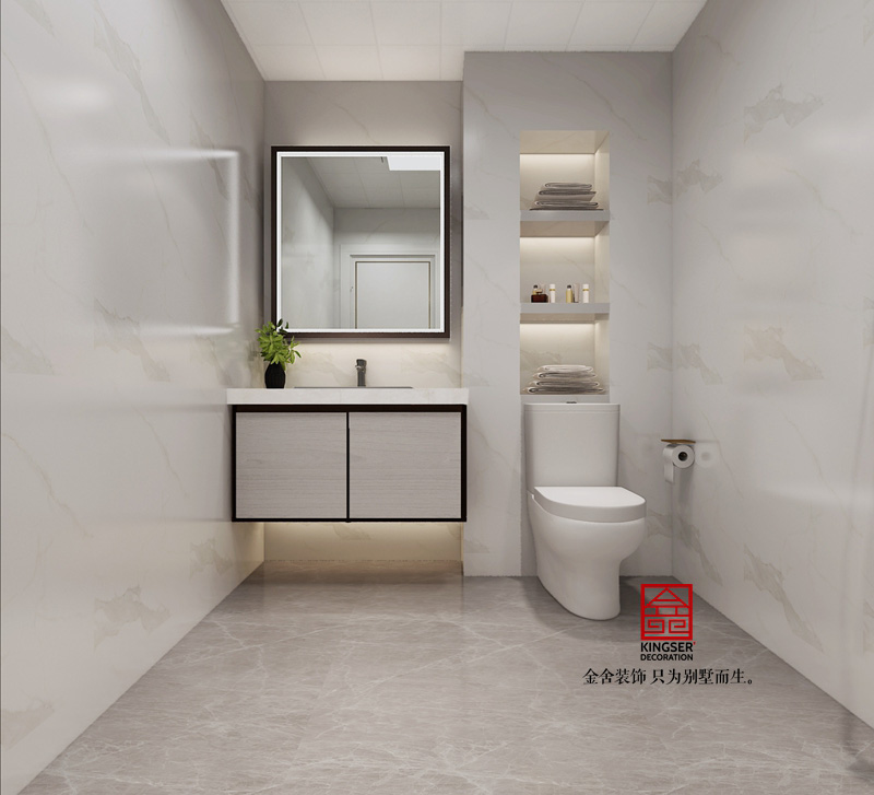 西山林語-極簡風格-別墅裝修效果圖