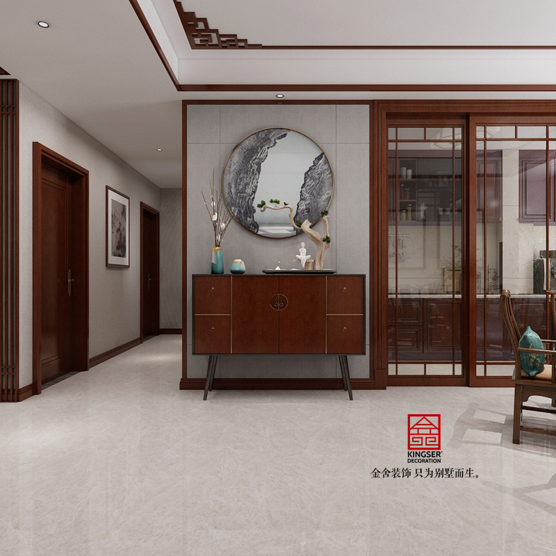 融創(chuàng)中心-217平米-中式效果圖