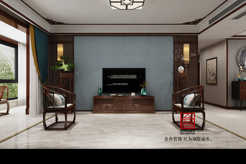 融創(chuàng)中心-217平米-中式效果圖