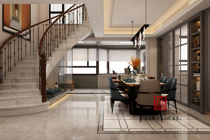 榮盛華府-新古典風(fēng)格-裝修效果圖