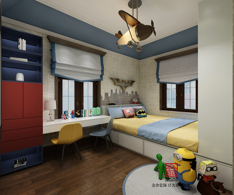 西山壹號(hào)-中式風(fēng)格-裝修效果圖