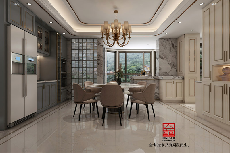 榮盛華府-美式風(fēng)格-裝修效果圖